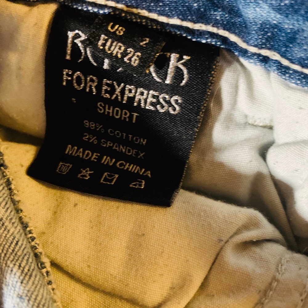 π SEXY FANCY REROCK BOOTY SHORTS ACID WASH β 2 - Picture 5 of 12